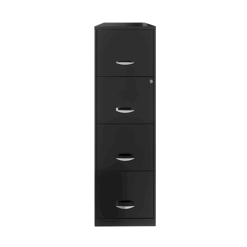 4 Drawer Vertical Metal File Cabinet with Lock for Letter Size Folders