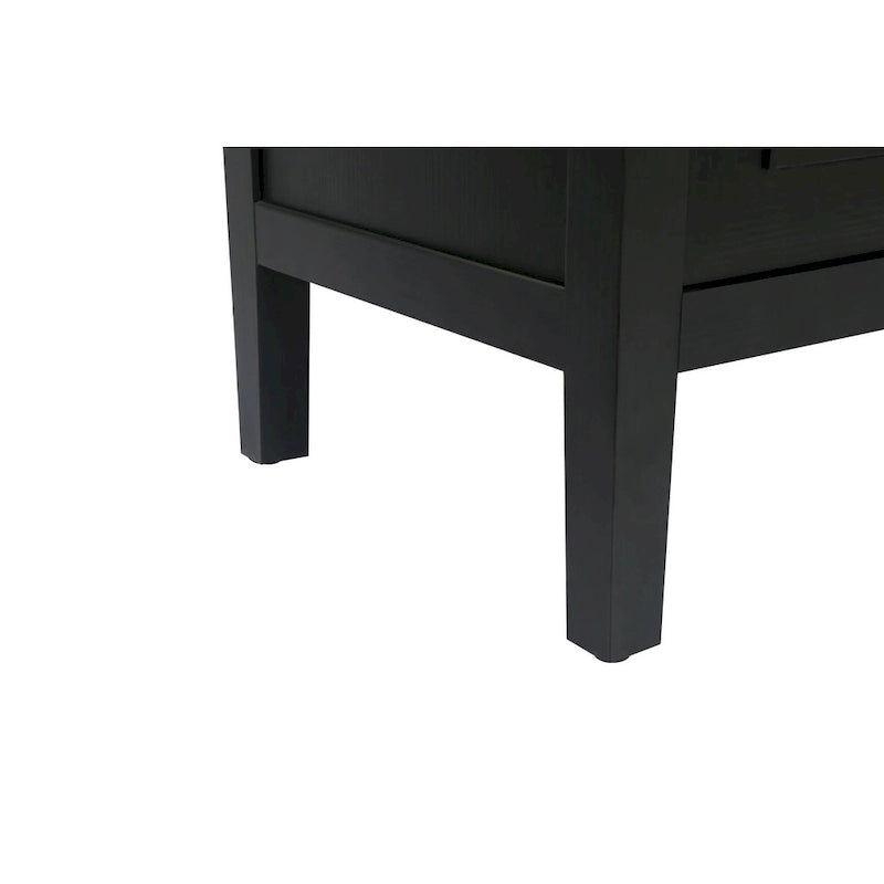 4 Door Wooden Storage Sideboard Cabinet with Adjustable Shelf 59.84 in.