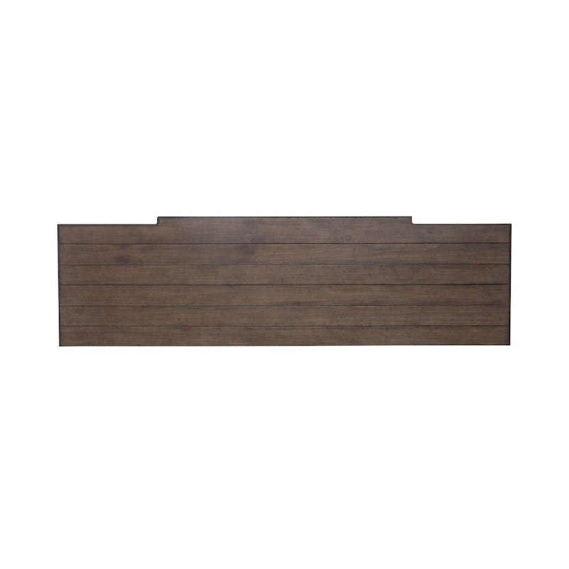 Pine Wood Breakfront Server Cabinet with Soft Close Drawers and Wine Storage 66 in.