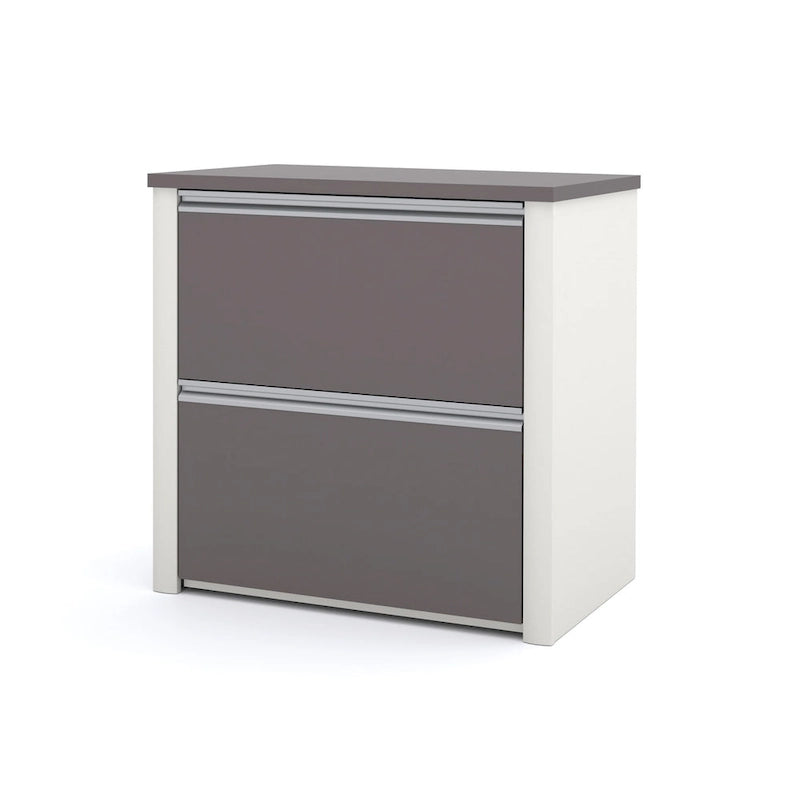 2 Drawer Lateral File Cabinet with Ball Bearing Slides Legal Letter A4 Size 31W in.