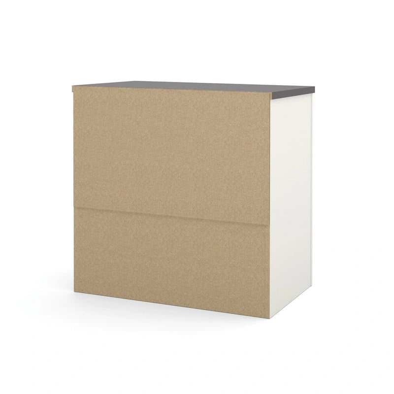2 Drawer Lateral File Cabinet with Ball Bearing Slides Legal Letter A4 Size 31W in.