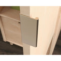 Vertical Storage Cabinet with File Drawer and Adjustable Shelf