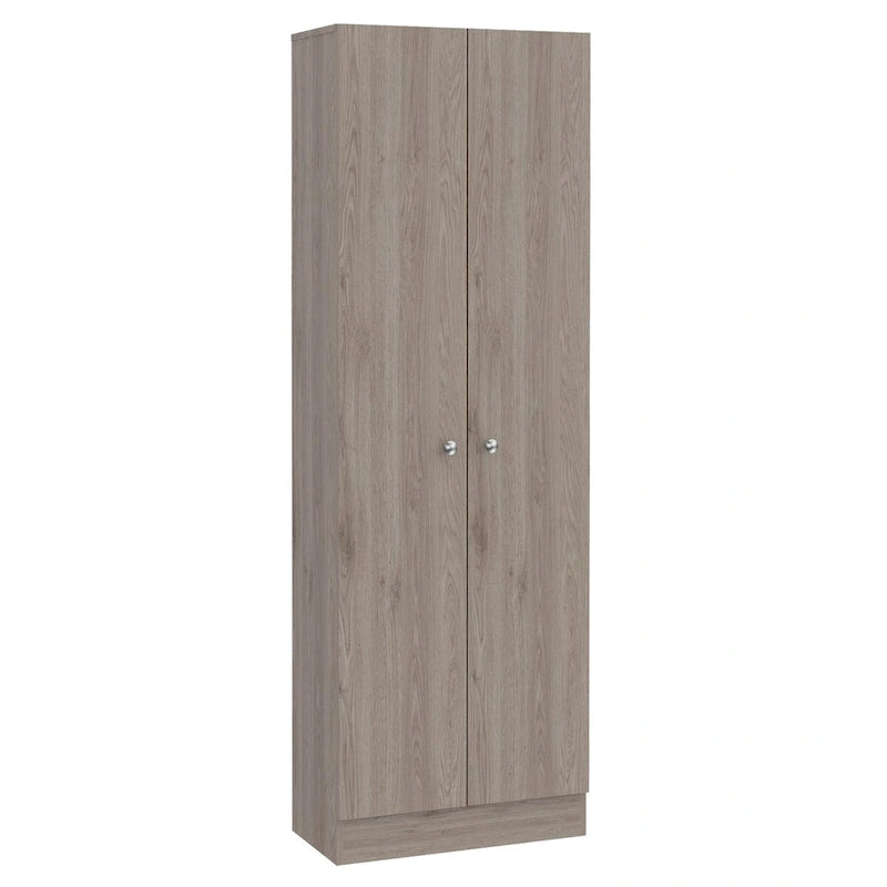 Freestanding Linen Cabinet with 2 Doors and 5 Shelves 23.6W x 71.1H in.
