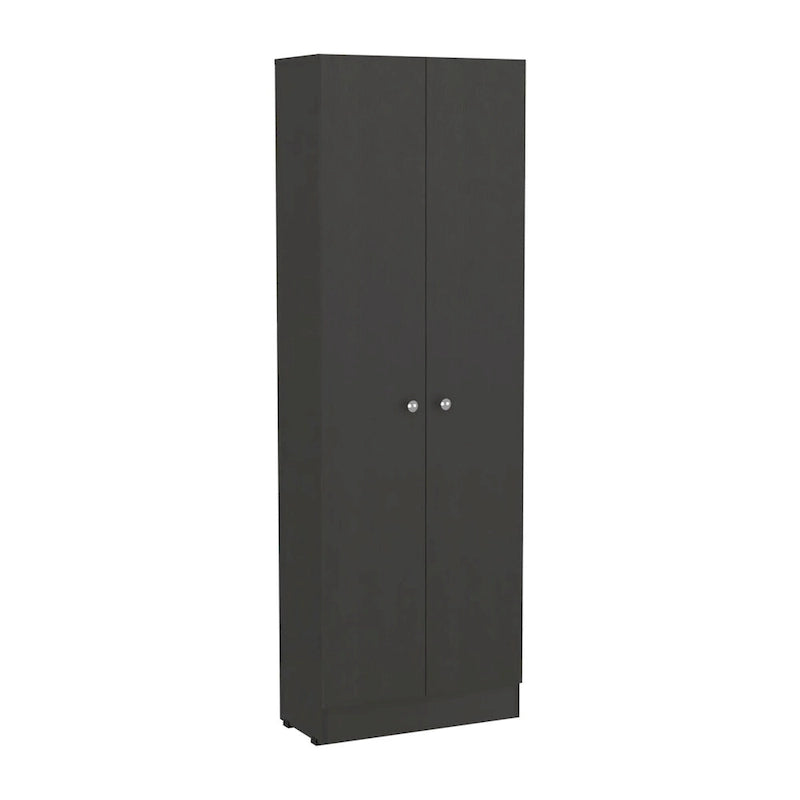 Freestanding Linen Cabinet with 2 Doors and 5 Shelves 23.6W x 71.1H in.