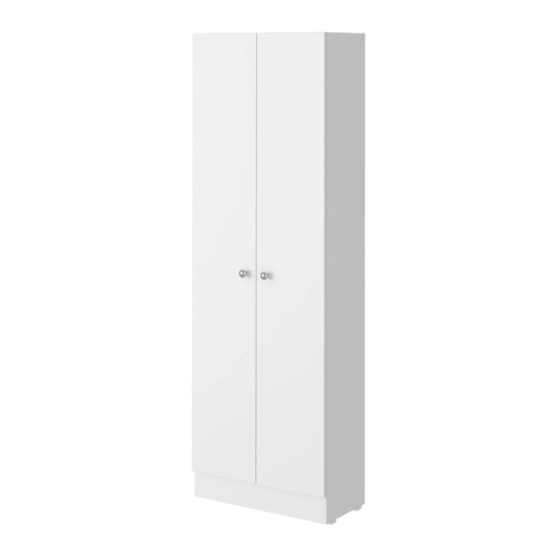 Freestanding Linen Cabinet with 2 Doors and 5 Shelves 23.6W x 71.1H in.