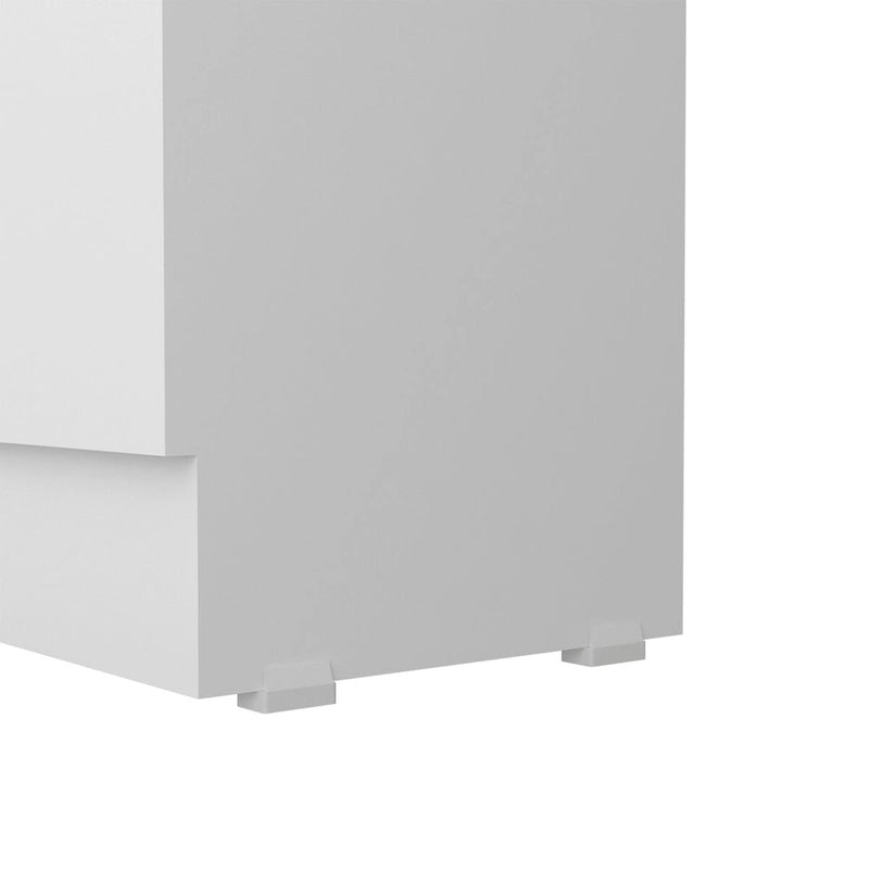 Freestanding Linen Cabinet with 2 Doors and 5 Shelves 23.6W x 71.1H in.